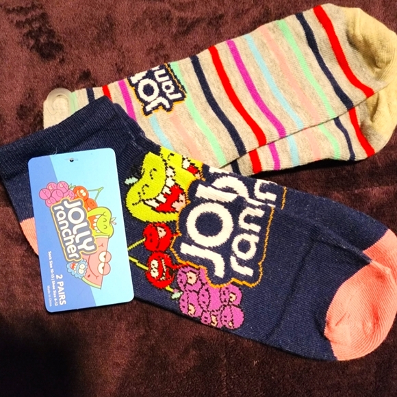 Fun Socks (2) Jolly Rancher - Picture 1 of 3